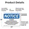 Signmission No Trespassing No Loitering Violators Caught OSHA Notice Sign, Plastic, 24in W x 18in L, 2PK OS-2PACK-NS-P-1824-L-14932 - alternate 6